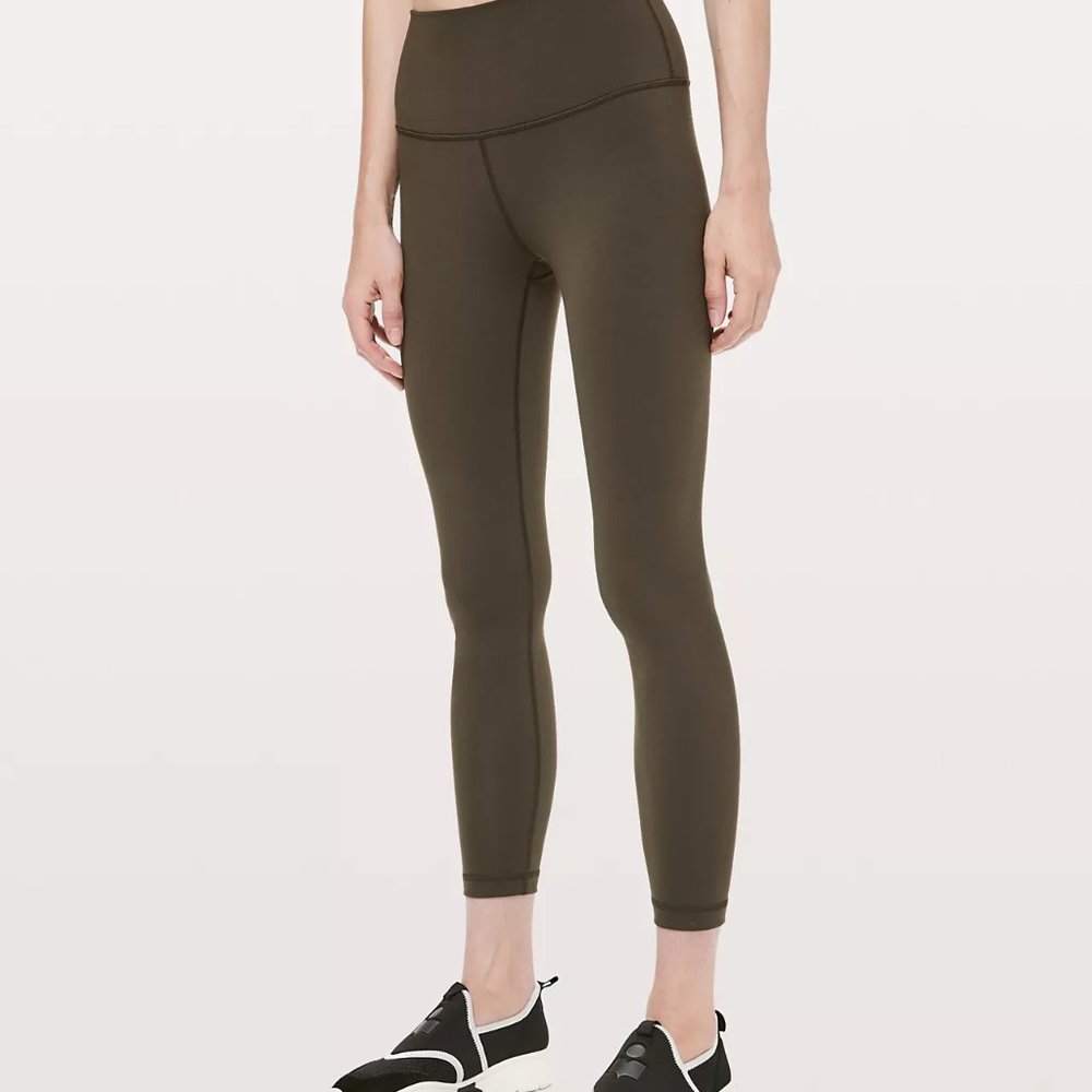 Lululemon Wunder Under,  25"  - Dark Olive